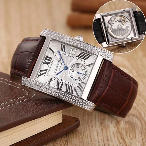 カルティエ時計正面デザイン